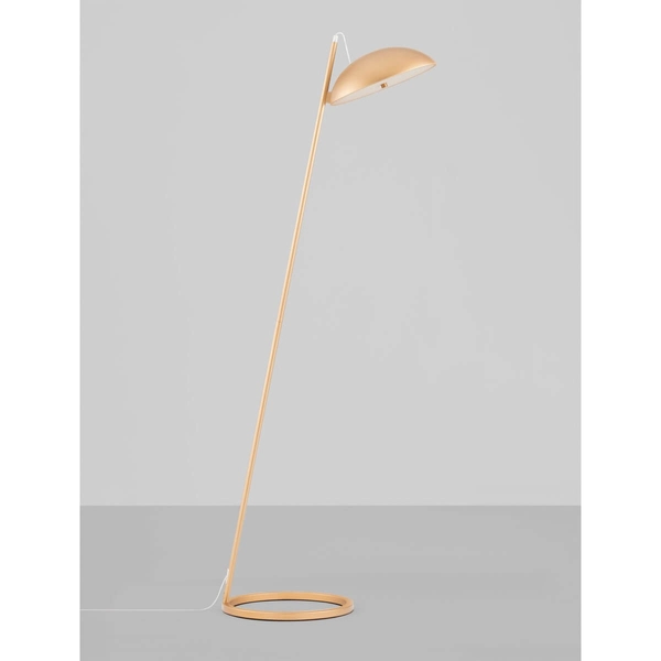 Podłogowa lampa metalowa VIBORAL LE44527 LED 30W 3000K złota