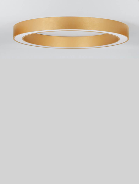 Przysufitowa lampa gabinetowa Claro metalowa LED 60W 2700-4000K złota