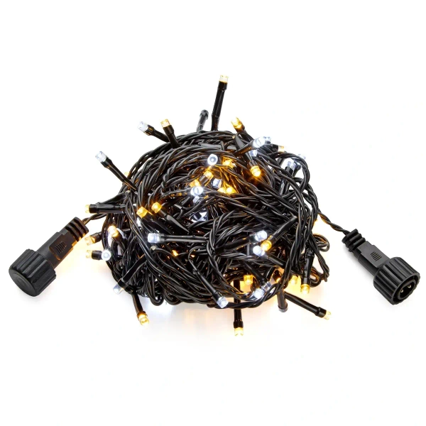 Zewnętrzna ozdoba świąteczna 8,1m 80 LED 2,4W biała ciepła