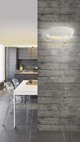 Minimalistyczny kinkiet pokojowy Largo LED 12W biały