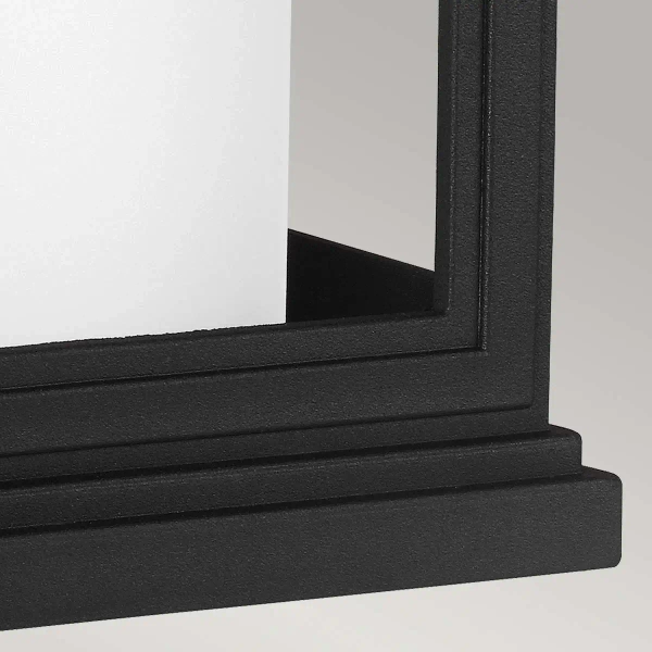 Zewnętrzna LAMPA elewacyjna Roscoe FE-ROSCOE-M Elstead FEISS ścienna OPRAWA ogrodowa outdoor vintage IP44 czarna biała przezroczysta