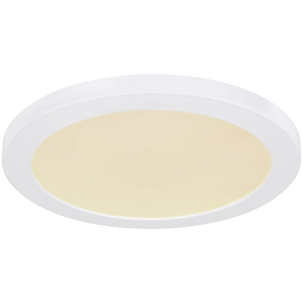 LAMPA sufitowa LASSE 12379-24W Globo metalowa OPRAWA okrągła LED 24W 3000K - 6500K plafon biały