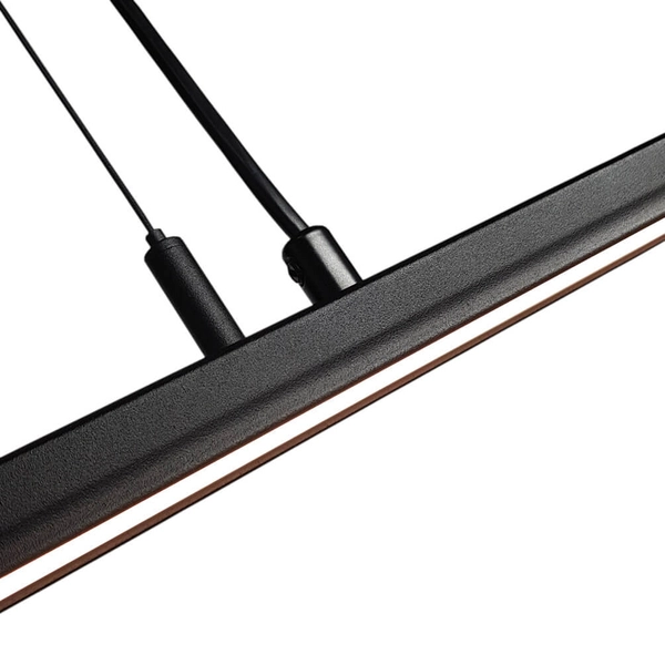 Lampa liniowa wisząca Slima 5122B06103-11 Elkim LED 40W 3000K listwa czarna