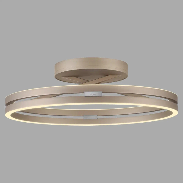 Pierścieniowa sufitowa lampa PURE LOOP brązowa 6552-97 2xLED 9W 2200-5000K na pilot