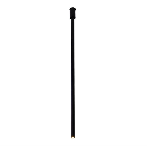 Lampa przysufitowa metalowa tuba ALHA 9152 Dohar do jadalni czarny