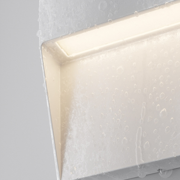 Schodowa lampa ścienna Mane O047SL-L3W3K LED 3W 3000K IP54 tarasowa biała