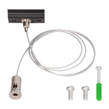 Zawiesie prowadnica 1-fazowa do systemu szynowego Track Light ML0720 czarna