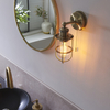 Marynistyczna lampa ścienna L&-199952 Light& do łazienki IP44 mosiądz