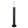 Stojąca lampa słupek Muggia OFL-2764-S Italux IP54 czarny biały