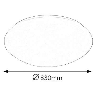 Plafon LAMPA sufitowa LUCAS 3438 Rabalux okrągła OPRAWA metalowa LED 18W 4000K do łazienki IP44 biały