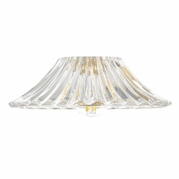 Kuchenny klosz szklany ACC864 Dar Lighting przezroczysta biała