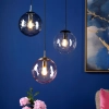 Lampa okrągła wisząca Ripple SP70-RIP8803 do salonu kula różowa brąz