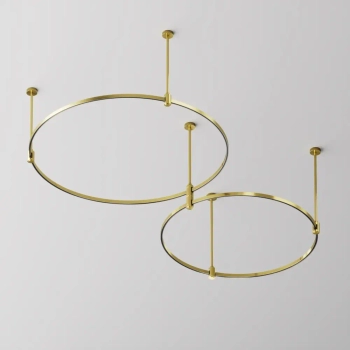 Metalowa szyna system magnetyczny 0,8m Flarity TRX154-R-D800-BS mosiądz