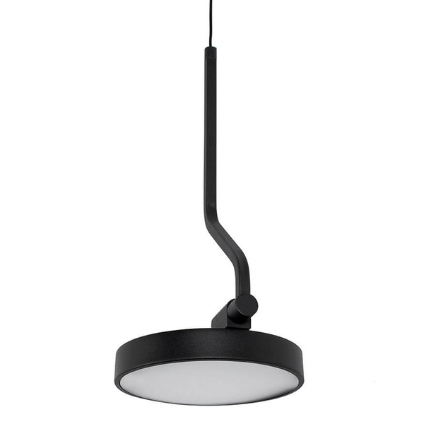Nowoczesna ledowa lampa wisząca Flat MSE010100384 Moosee 10W 3000K czarna