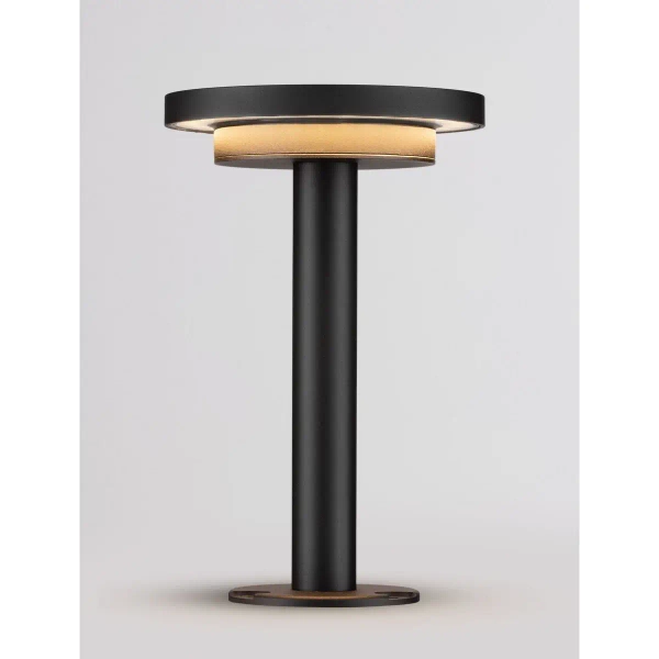 Stojąca lampka ogrodowa ALONVIA LE75154 LED 12W 3000K IP65 czarna