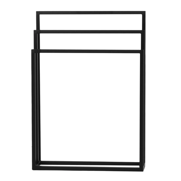 Potrójny wieszak Kaja Home KS-11 WIESZAK TOWEL III metalowy czarny