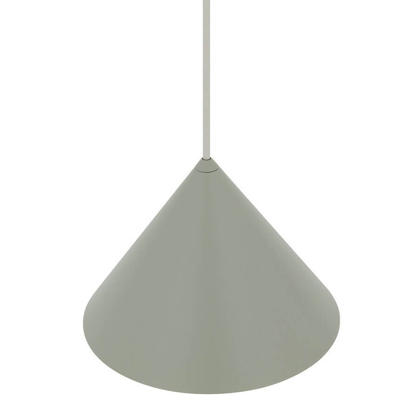 Stożkowa lampa wisząca ZENITH 11488 szałwiowy