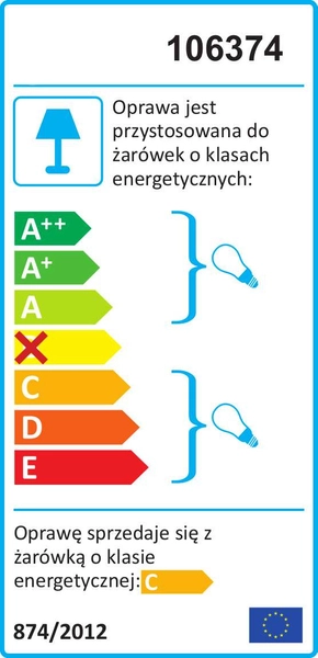 LAMPA ścienna MENTON 106374 Markslojd metalowa OPRAWA kinkiet tuba loftowa mosiężna biała