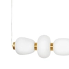 Wisząca lampa BRILLA ST-CP241210-6L GOLD LED 69W 3000K złoty biały