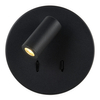 Ścienna lampa nad łóżko BENTJER 79201/09/30 Lucide LED 6W+3W 3000K czarny