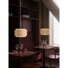 Wisząca lampa ekologiczna TAKAI beżowa 2620003018 1xE27 nad stół do salonu