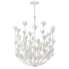 Lampa wisząca do sypialni Flora QN-FLORA6-WHT dekoracyjna kwiaty biały