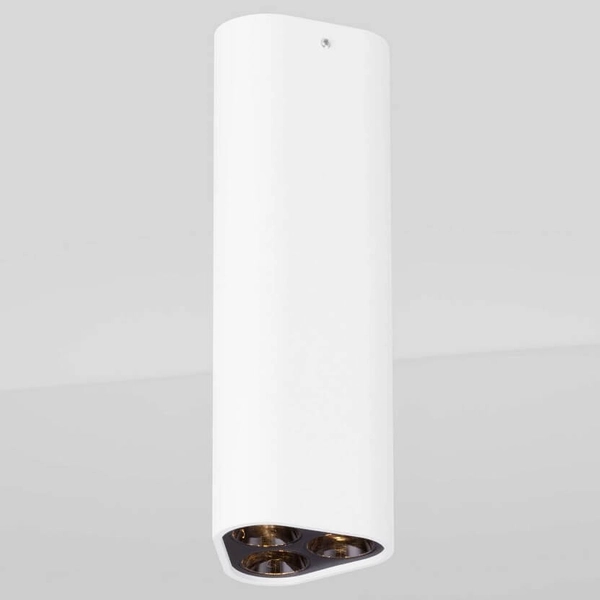 Lampa nasufitowa TACHIRA LE44911 LED 6W 3000K rurka biała czarna