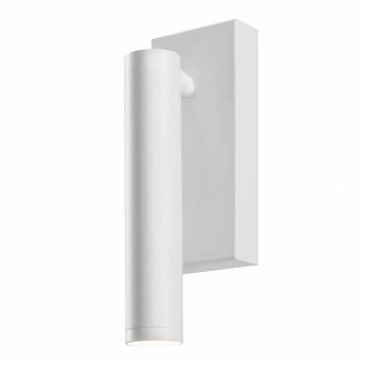 Minimalistyczny kinkiet ścienny Roll 50910101 Kaspa LED 4,2W 3000K z regulacją biały