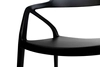Wygodne krzesło Gloria 347-APP nowoczesne do salonu czarne