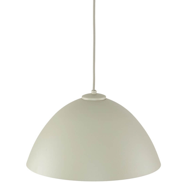 Wisząca lampa nad stół Faro 5899 kuchenna kopuła metalowa beżowa