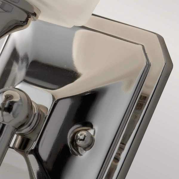 Kinkiet metalowy Concord FE-CONCORD1-BATH Feiss IP44 szkło chrom