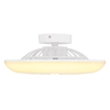 Sufitowa lampa wentylator Lafee 03632W LED 18W 3000K okrągły biały