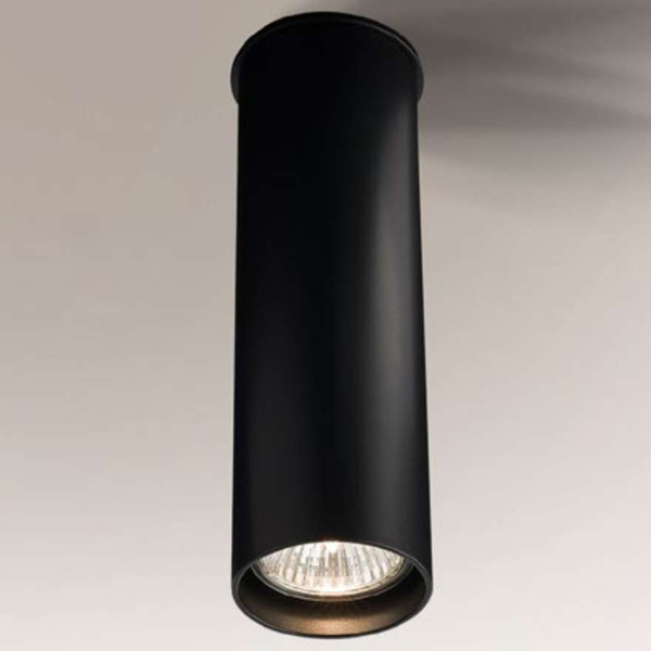 Spot LAMPA sufitowa ARIDA 1110 Shilo natynkowa OPRAWA tuba DOWNLIGHT czarny
