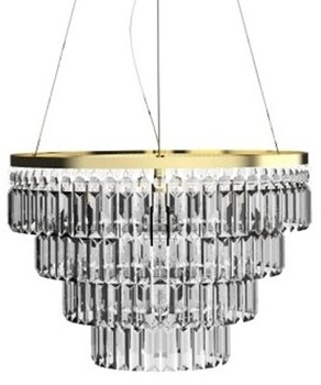 Kryształowy żyrandol Salerno AZ4906 glamour przezroczysty