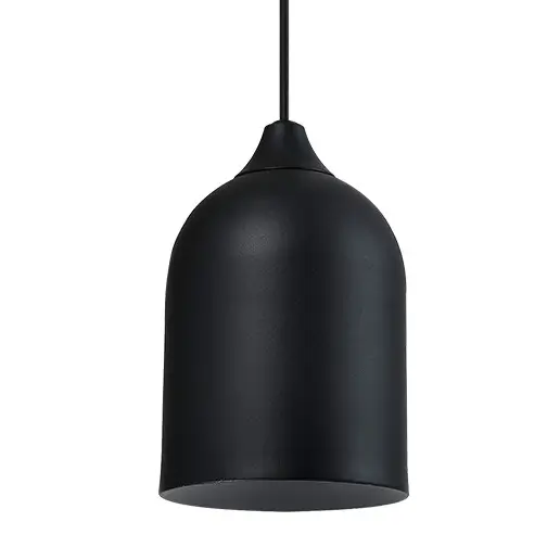 Industrialna lampa wisząca Nilo LP-0110/1P BK do salonu czarny