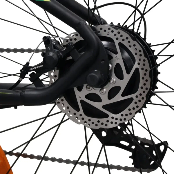 Metalowy rower elektryczny 29" Goldbike 326959 36V 13Ah 250W do 80 km czarny