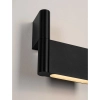 Designerska lampa ścienna RIVENZA LE45541 LED 5W 3000K czarna