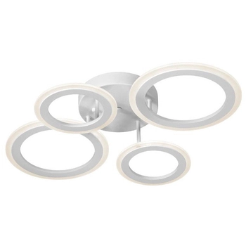 Minimalistyczna lampa sufitowa W7108-2+2 plafon LED 84W biały