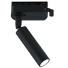 LAMPA sufitowa Slimi Nero Track BK Orlicki Design metalowa OPRAWA do systemu szynowego 1-fazowego czarna