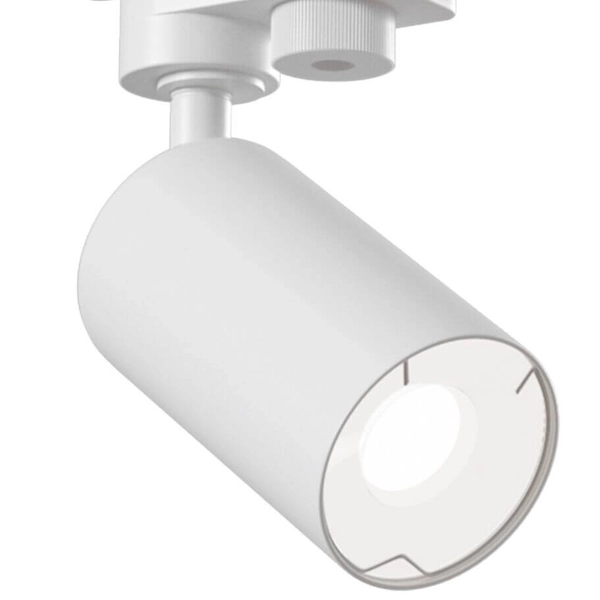 Sufitowa lampa tuba do szyny Focus TR002-1-GU10-W 1-fazowej biały