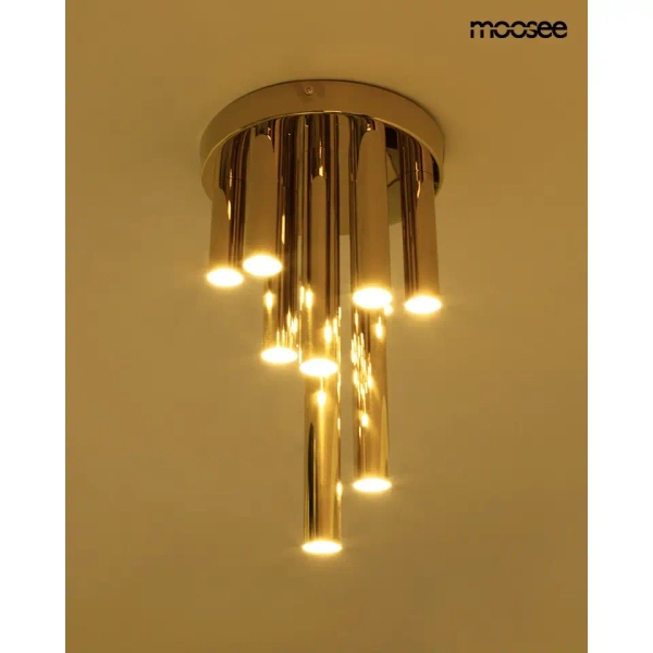 Sufitowa lampa ORGANO złota MSE1501100596 8xLED 80W 3000K dekoracyjna