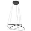 Zwisowa lampa salonowa Circolo 10864 Nowodvorski LED 35W 4000K czarna