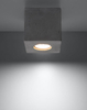 Downlight LAMPA sufitowa SL.0489 betonowa OPRAWA kostka cube