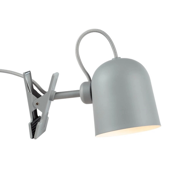 Regulowana lampa z klipsem do czytania Angle 2220362010 szary