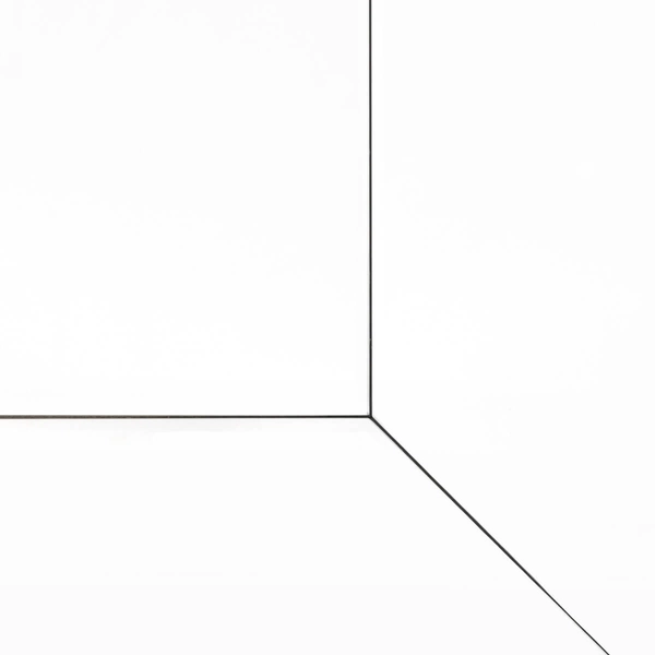 Prostokątne lustro Aston 5056693560234 do garderoby srebrny