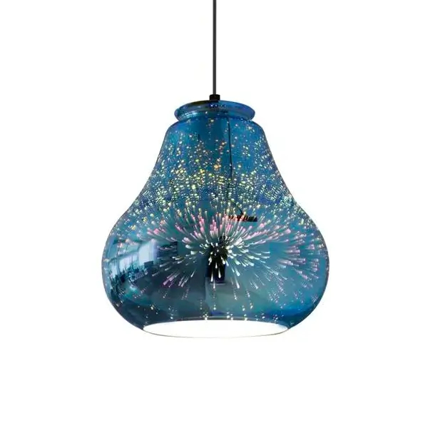 Lampa wisząca GALACTIC niebieska 31-56108 1xE27 modernistyczna