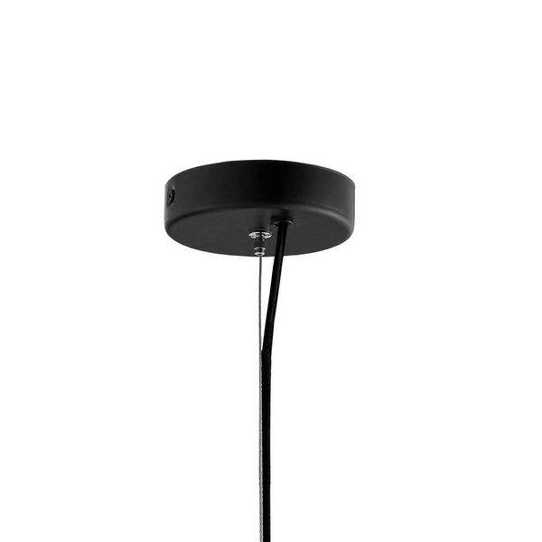 Biała kula wisząca ALUR S 10734102 szklany zwis nad łóżko okrągły