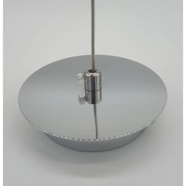 Kryształowa lampa wisząca Starlight ST-9228-1 Step kula chrom