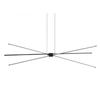 Metalowa lampa wisząca Jax AZ3135 Azzardo LED 35W 2900K regulowana czarna