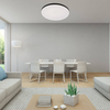 Okrągła lamp sufitowa Babilon LP-335/1C M 4BK Light Prestige LED 24W 4000K biała